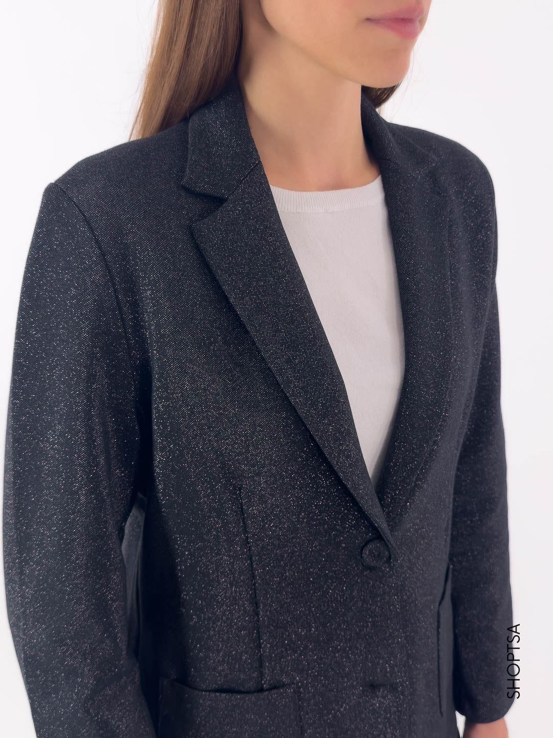 Giacca in viscosa lurex DO34GA