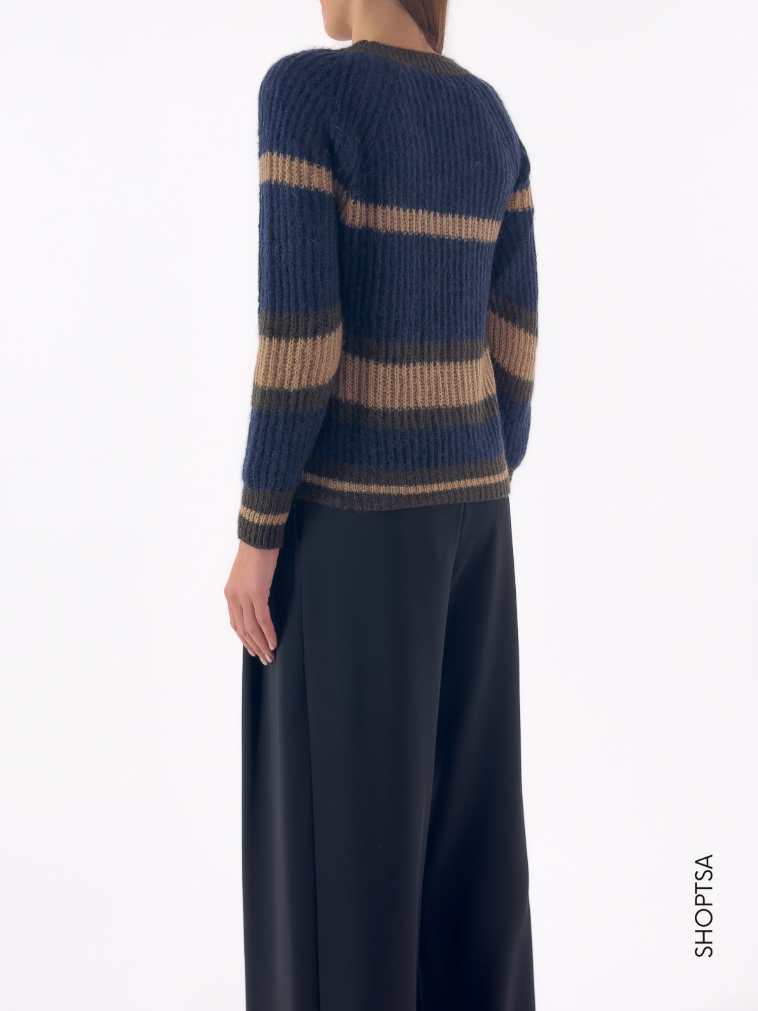 Maglione costa inglese righe