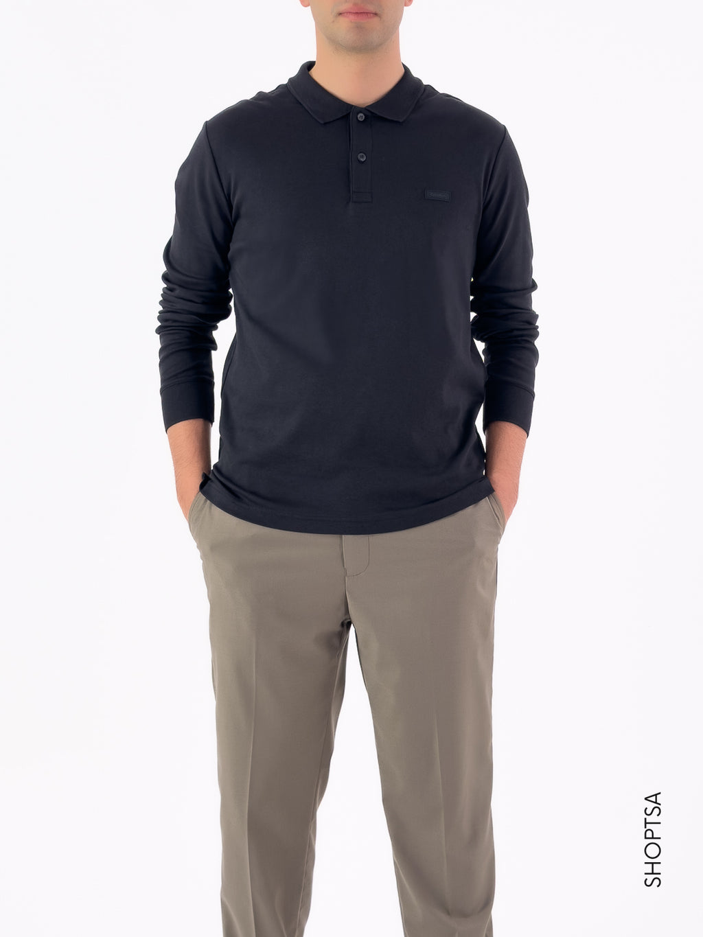 Polo a maniche lunghe