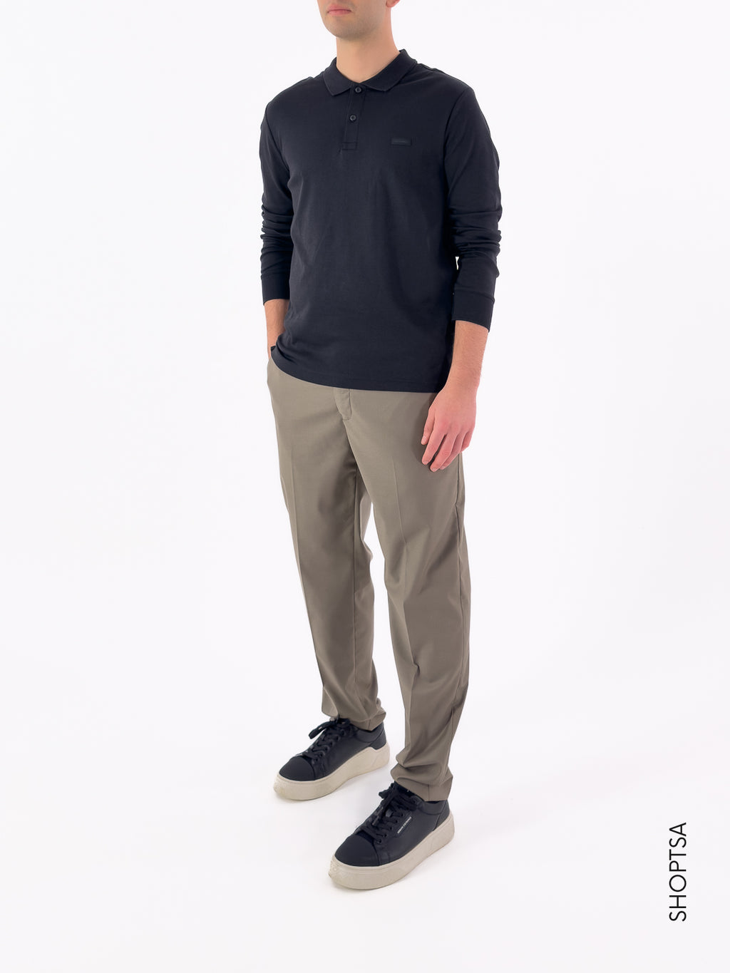 Polo a maniche lunghe