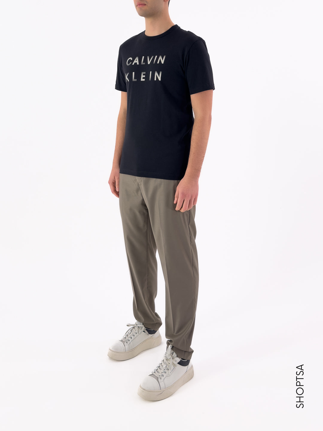 T-Shirt big logo in cotone