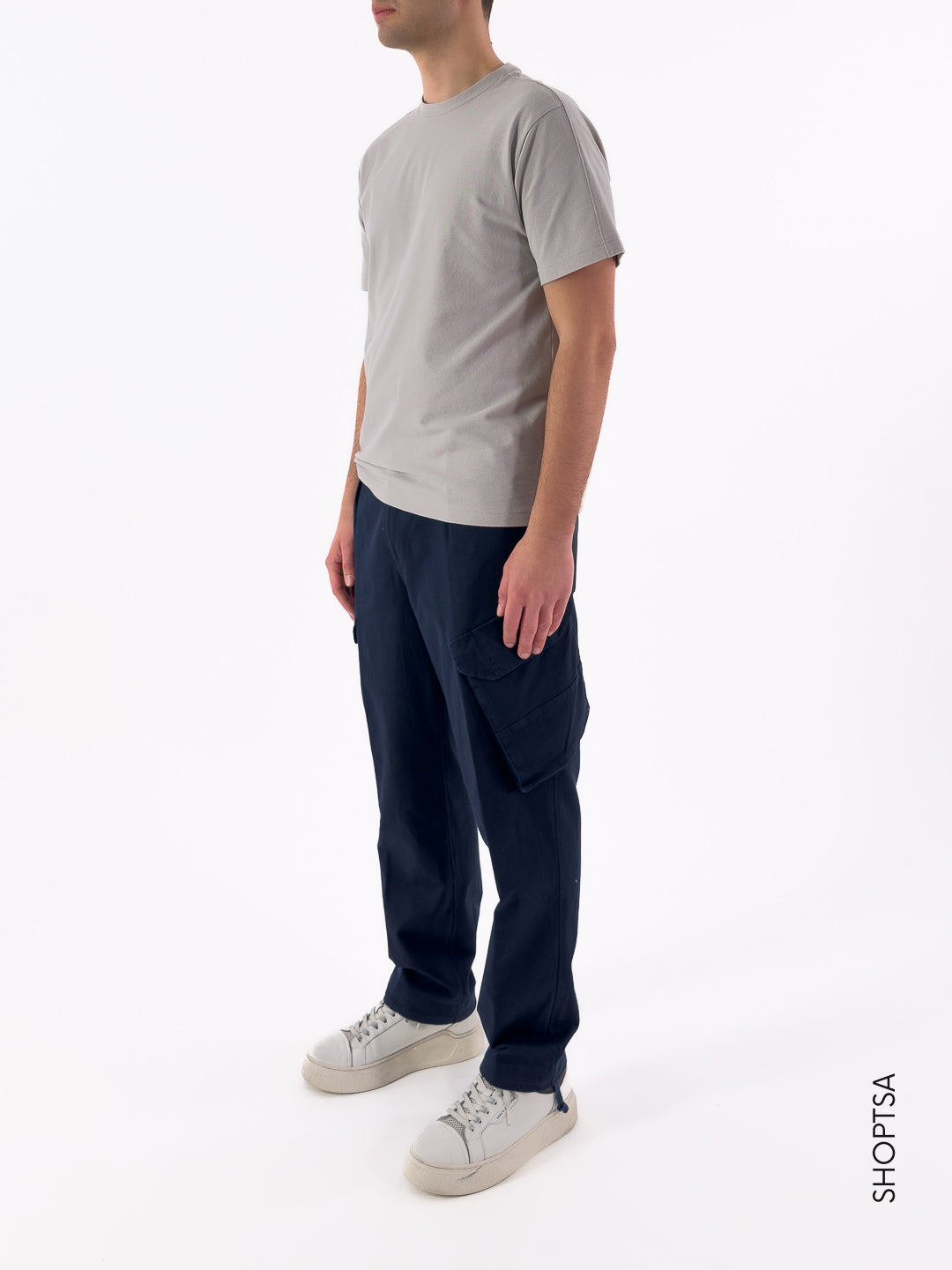 T-shirt pique stretch