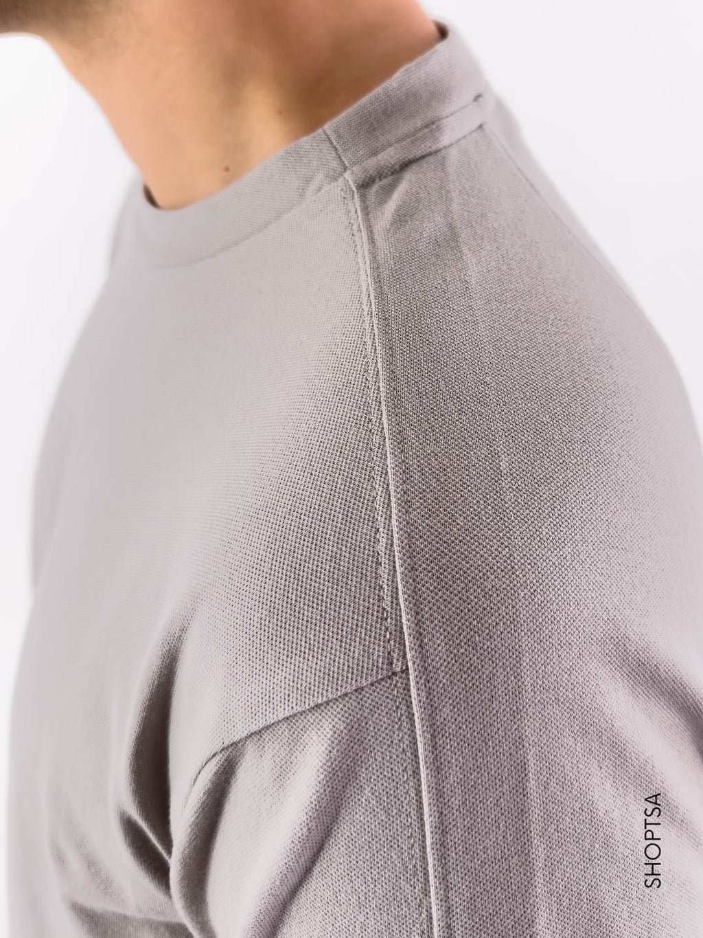 T-shirt pique stretch