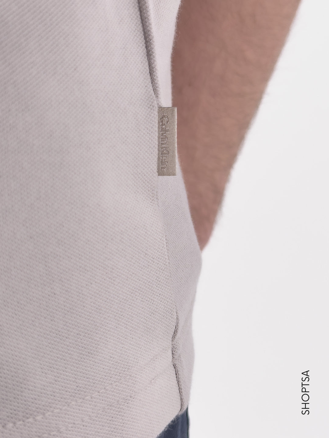 T-shirt pique stretch