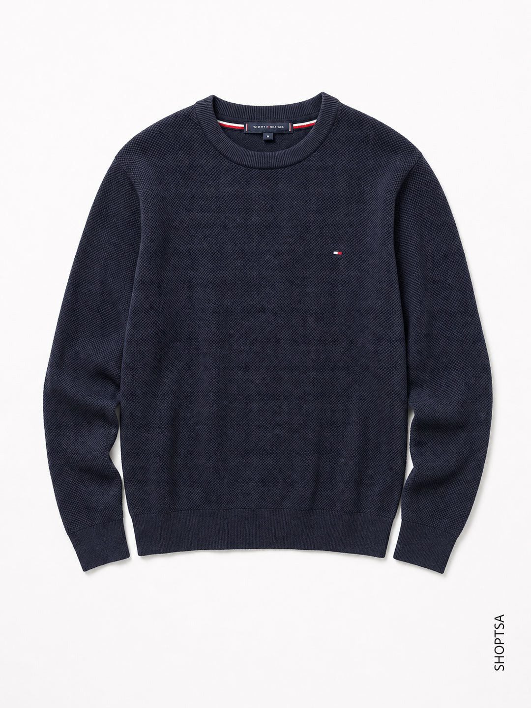 Pullover in maglia a nido d'ape - Tommy Hilfiger - shopTSa