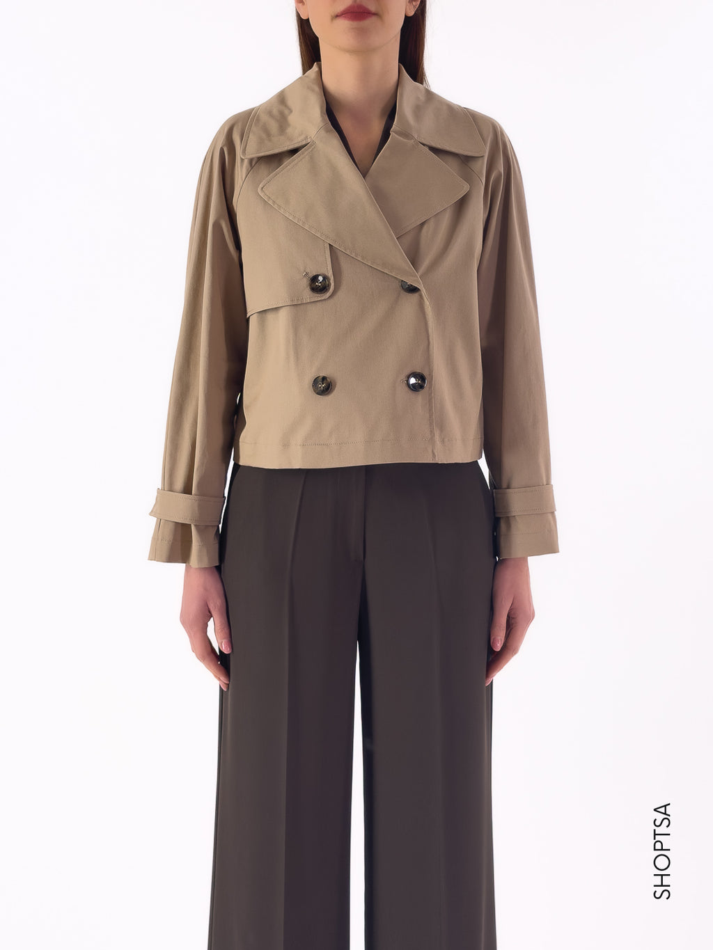 Trench corto cotone AFELIO