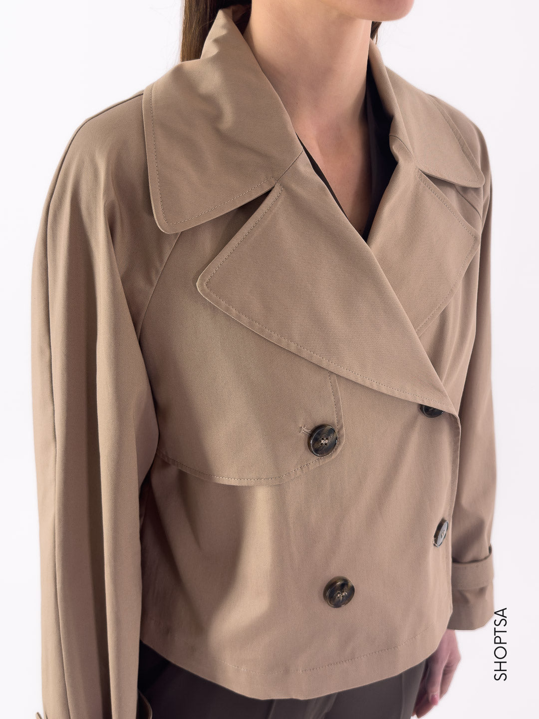 Trench corto cotone AFELIO