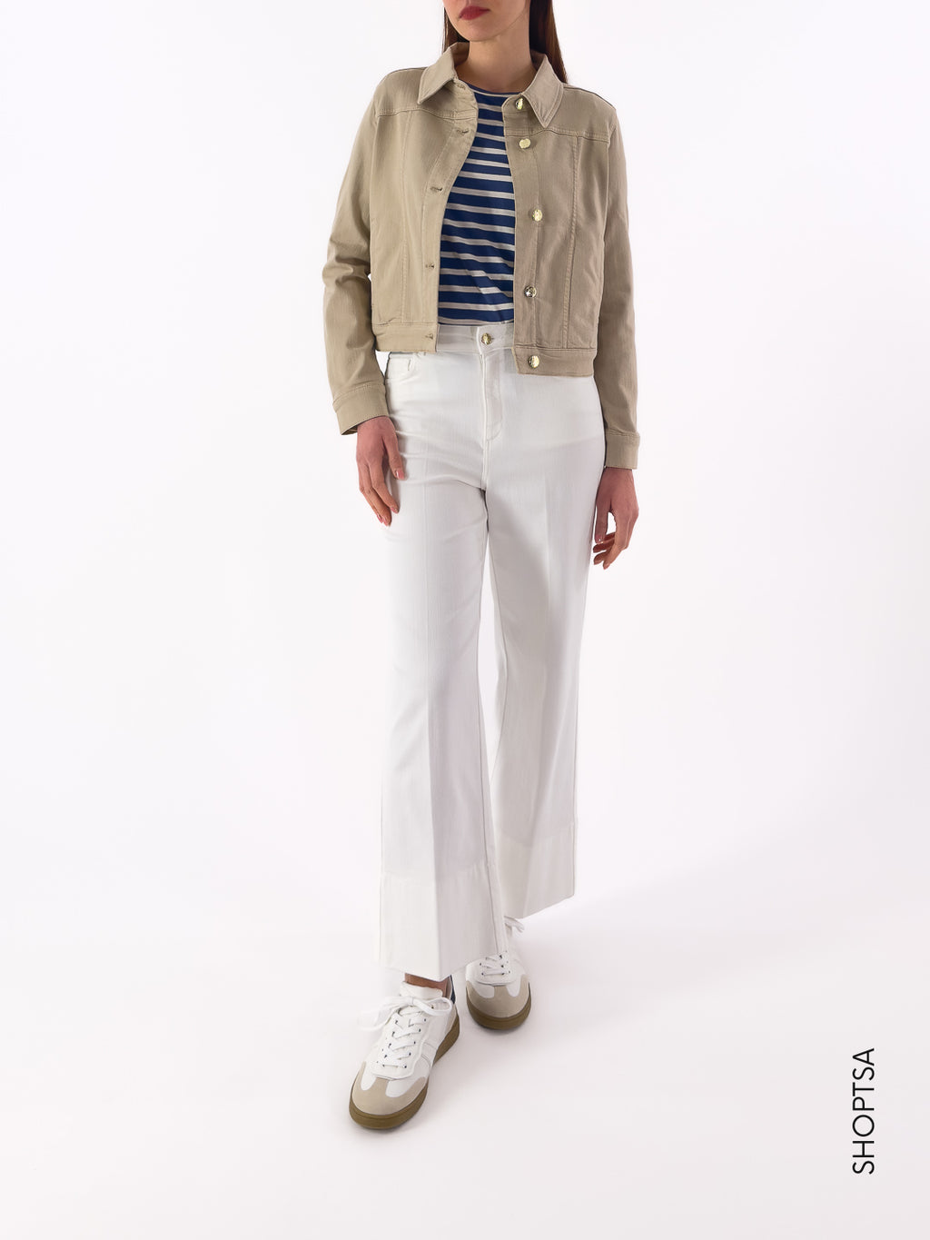 Giubbino in denim stretch ERIDANI