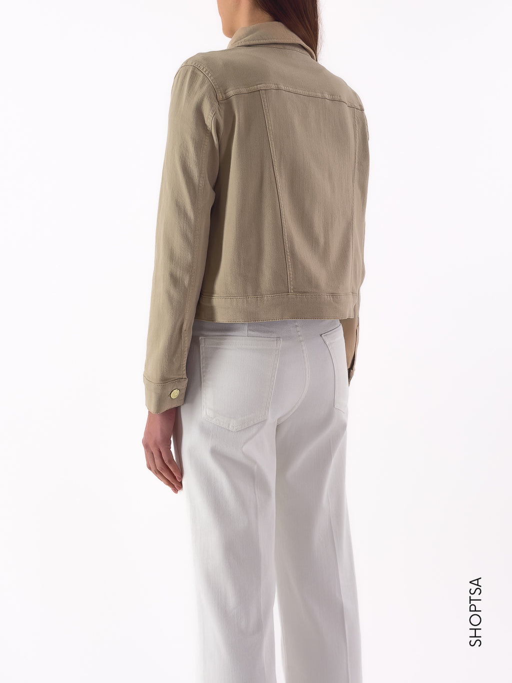 Giubbino in denim stretch ERIDANI