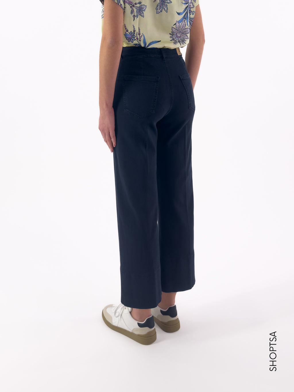 Pantalone in cotone effetto denim DISPLAY - Emme Marella - shopTSa