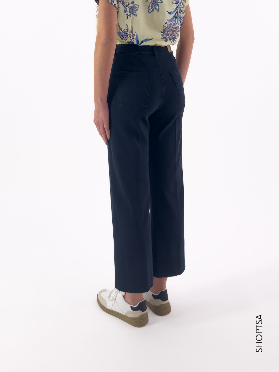 Pantalone in cotone effetto denim DISPLAY - Emme Marella - shopTSa