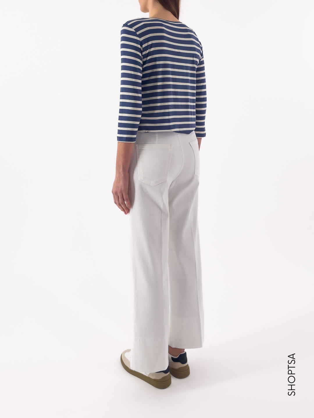 Pantalone in cotone effetto denim DISPLAY - Emme Marella - shopTSa