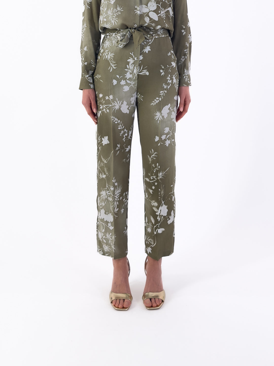Pantalone carrot fit viscosa GUIDA