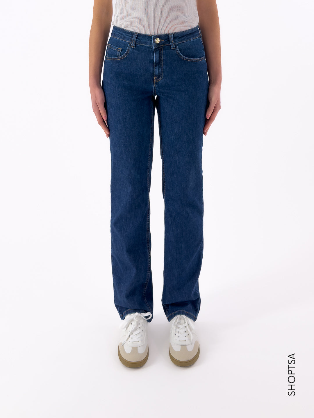 Jeans dritto stretch