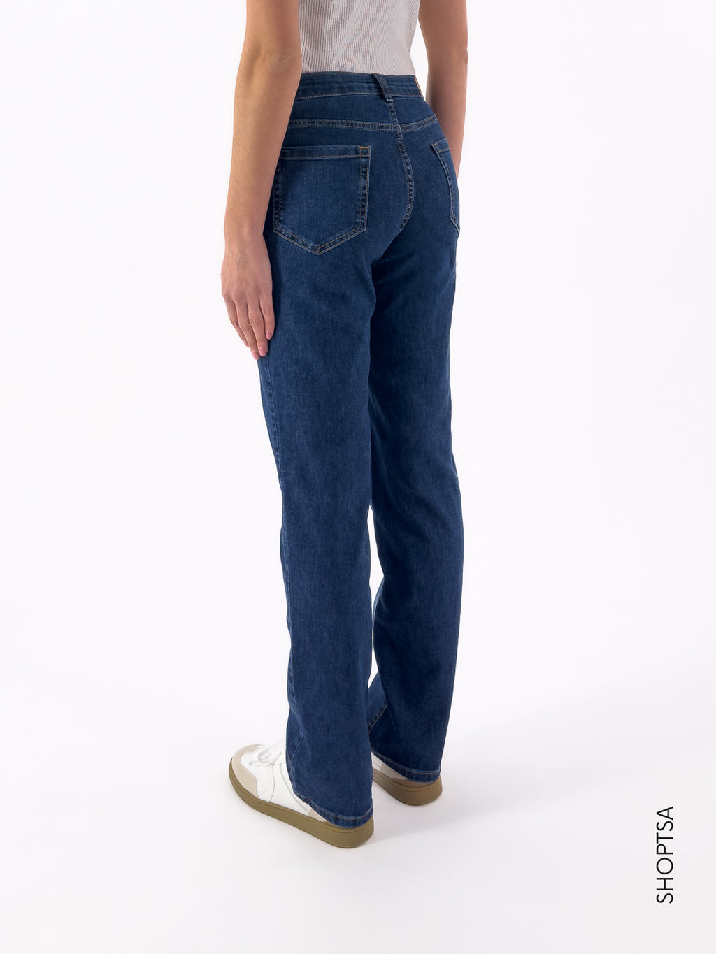 Jeans dritto stretch