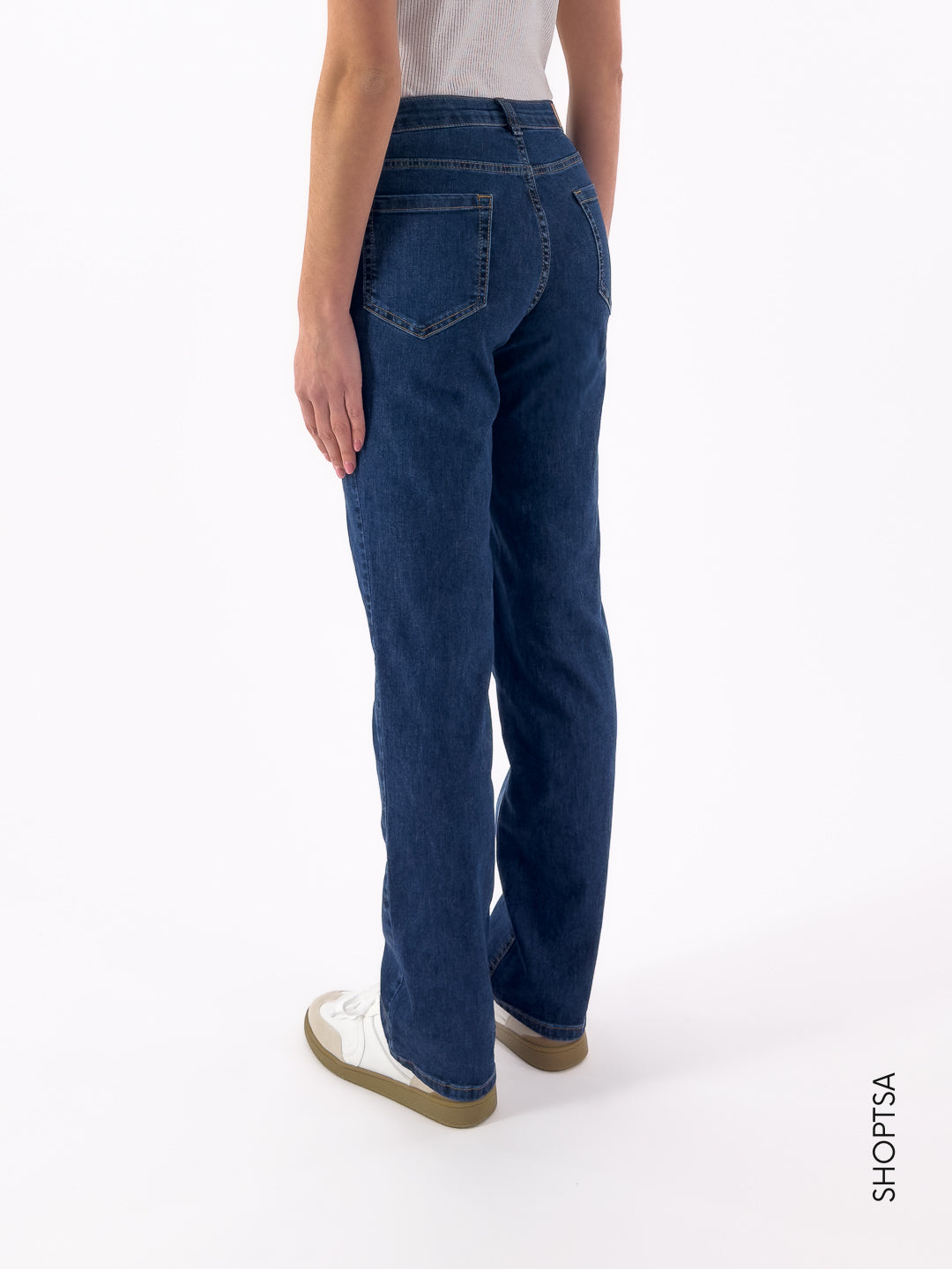 Jeans dritto stretch