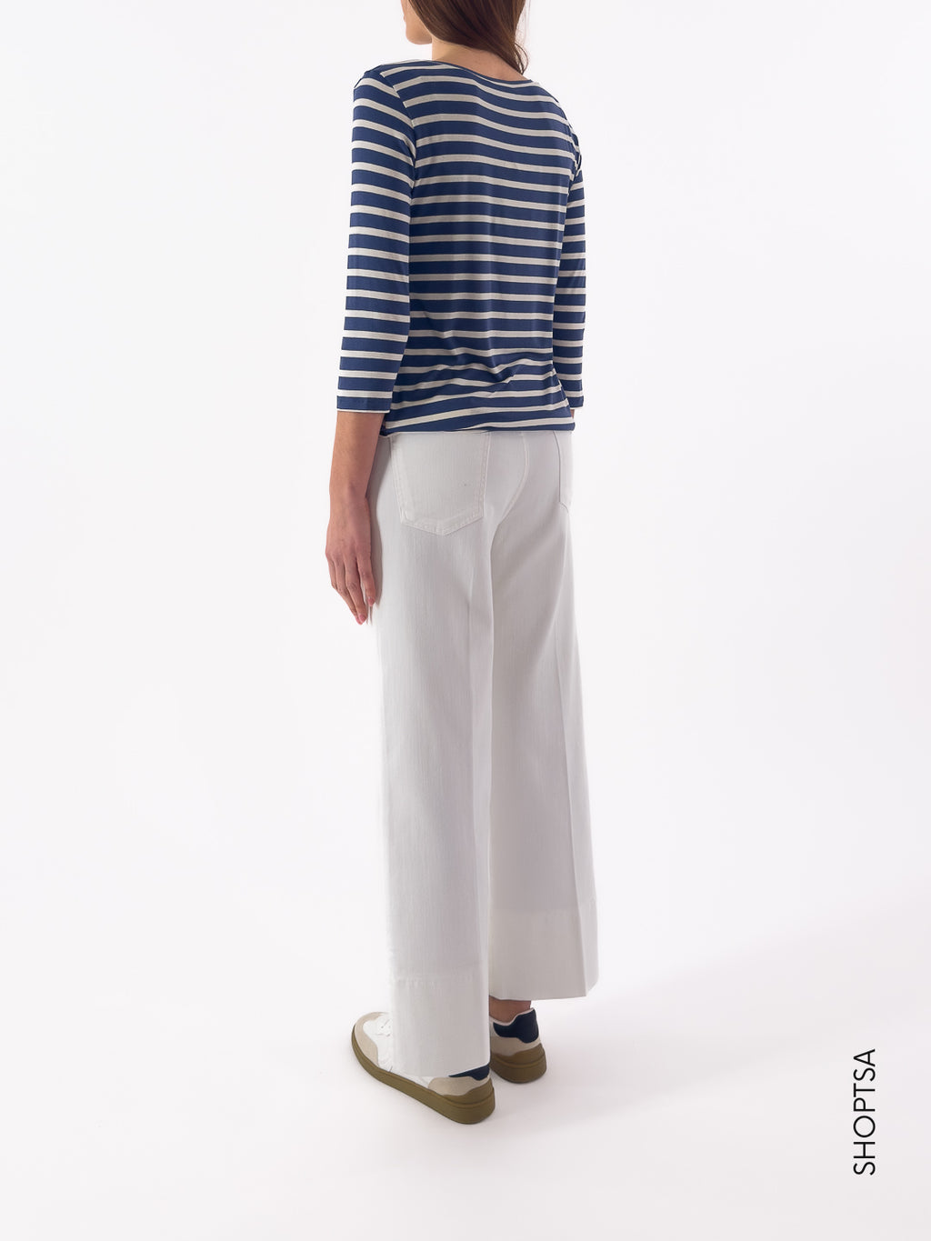 T-shirt stretch righe LIDIA