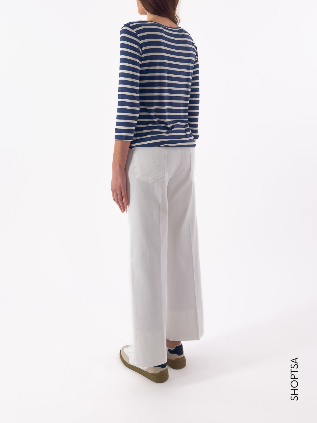 T-shirt stretch righe LIDIA