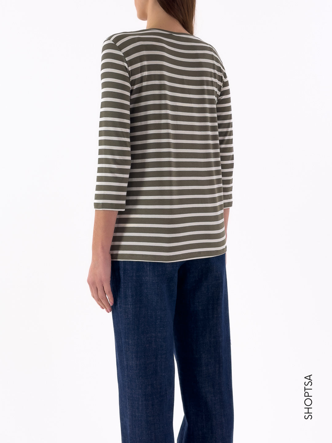 T-shirt stretch righe LIDIA