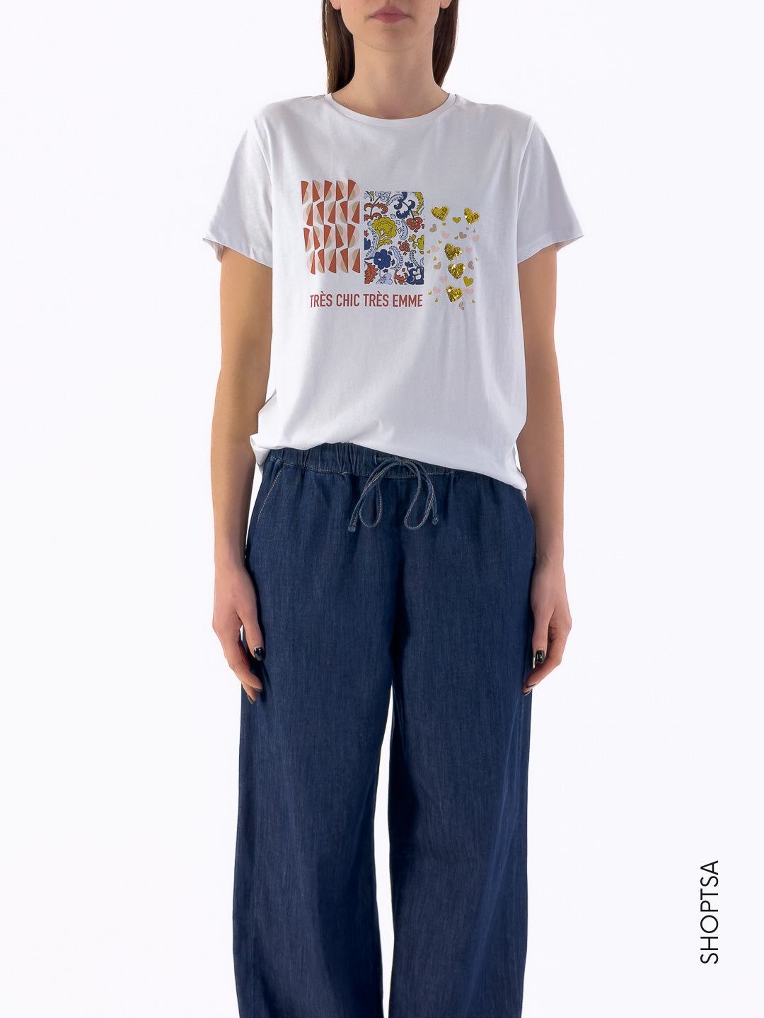T-shirt regular OVEST - Emme Marella - shopTSa