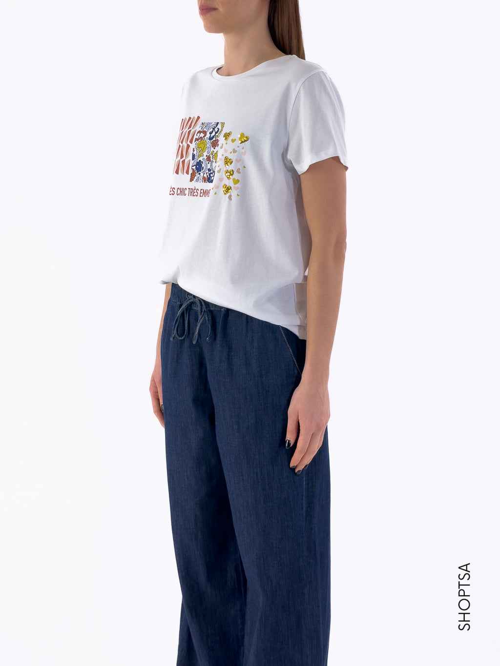 T-shirt regular OVEST - Emme Marella - shopTSa