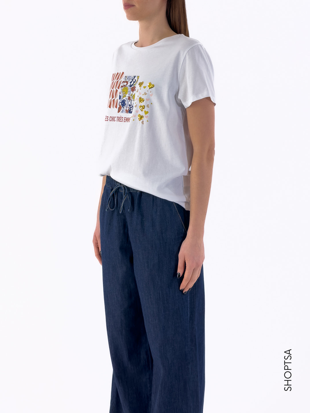 T-shirt regular OVEST - Emme Marella - shopTSa