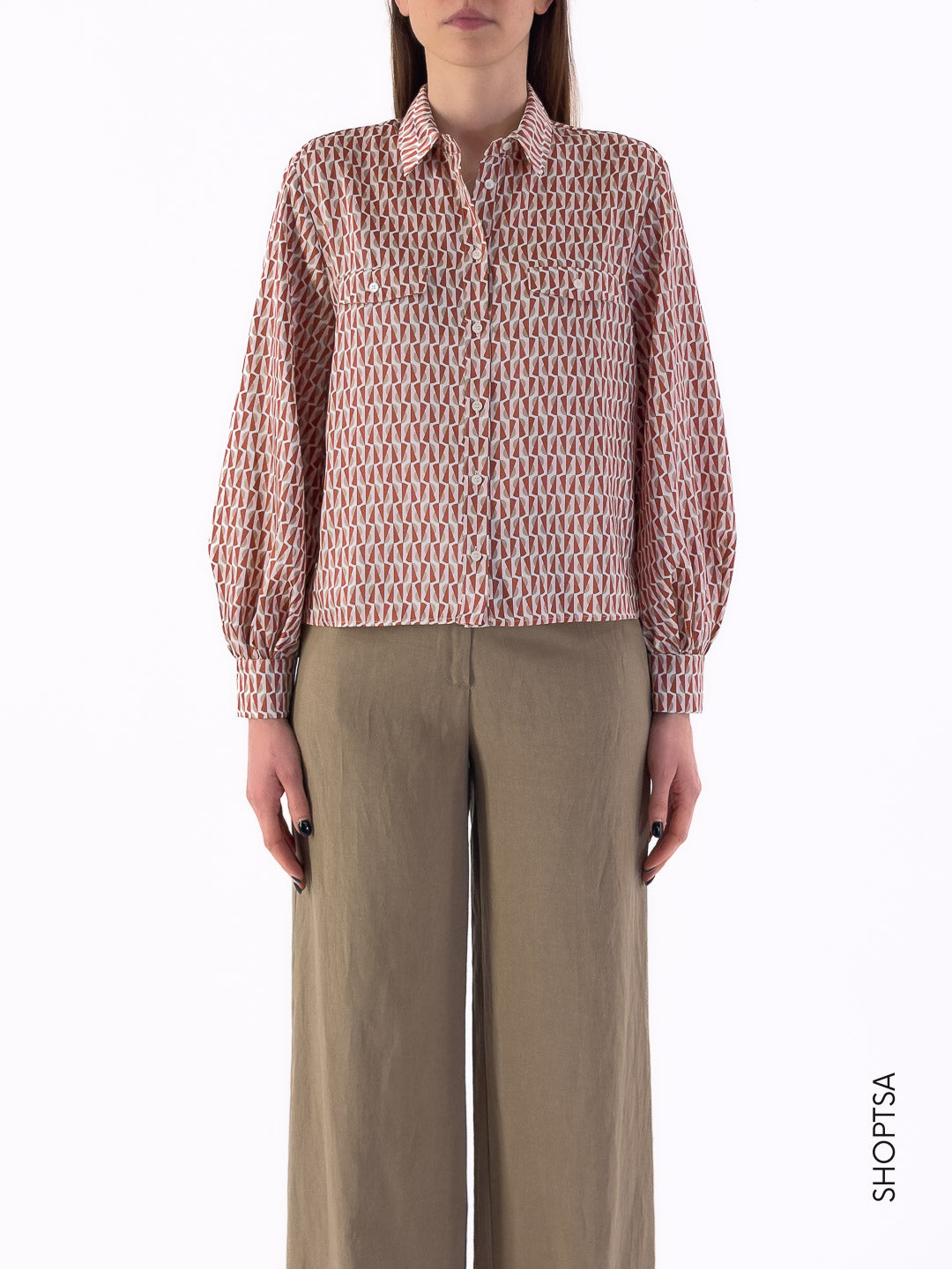 Camicia crop UNIONE