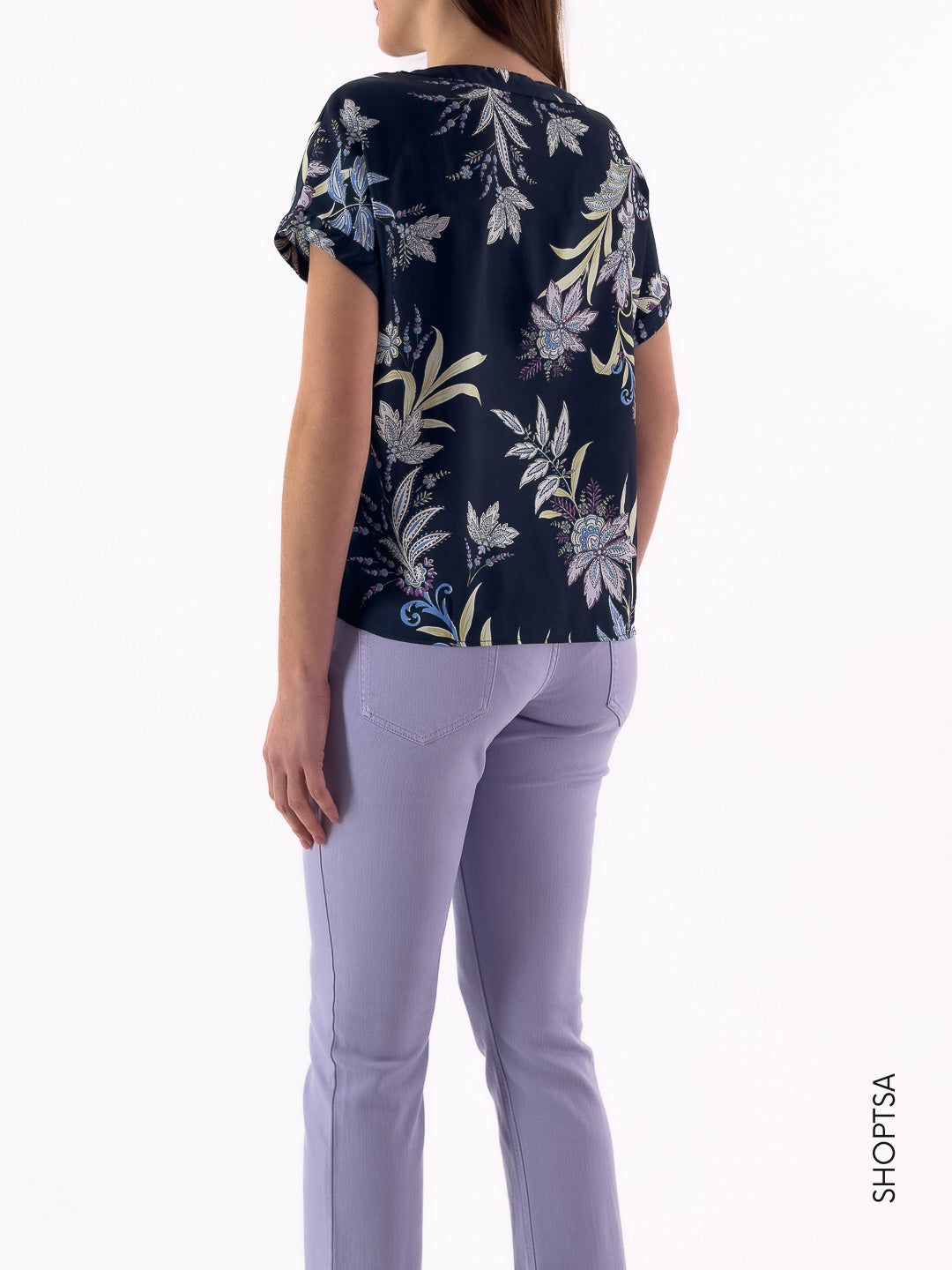 Blusa in twill RIPOSO - Emme Marella - shopTSa
