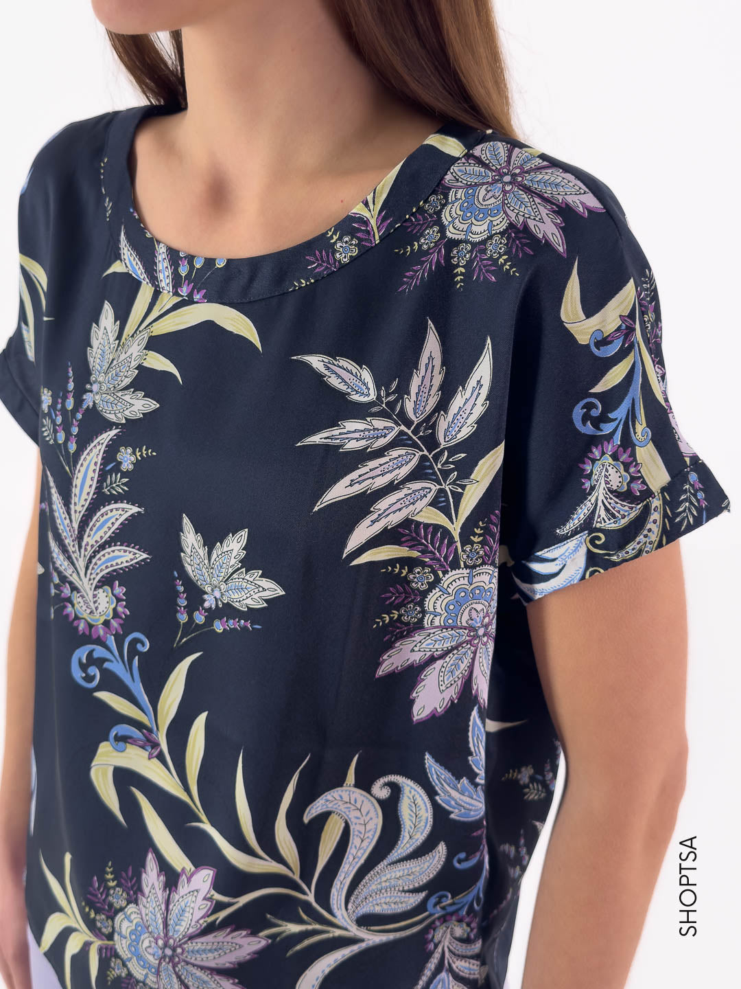 Blusa in twill RIPOSO - Emme Marella - shopTSa