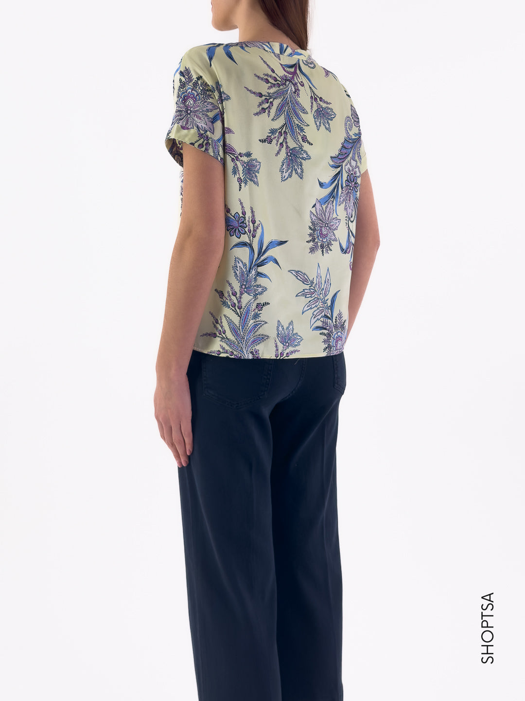 Blusa in twill RIPOSO - Emme Marella - shopTSa