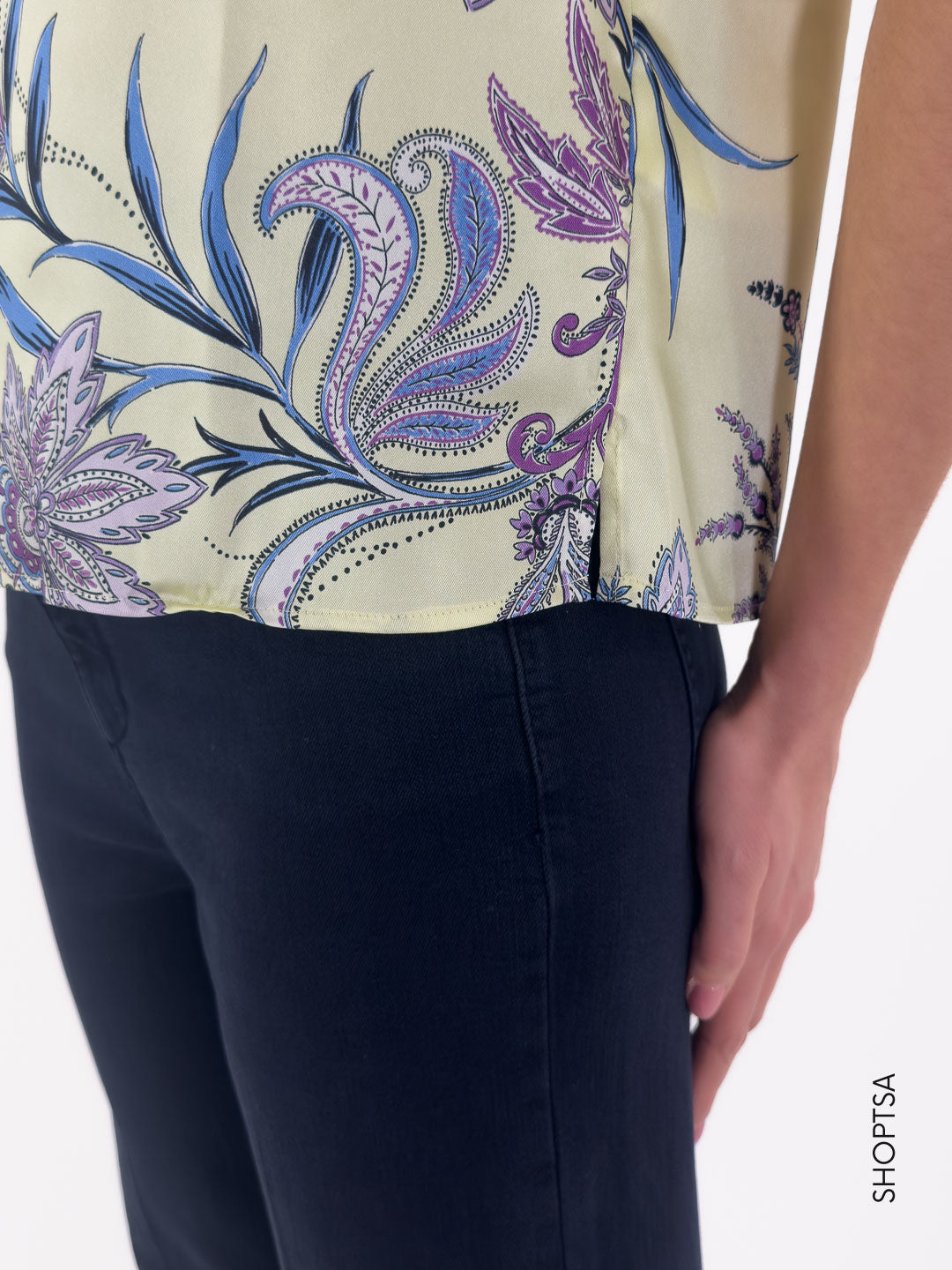 Blusa in twill RIPOSO - Emme Marella - shopTSa