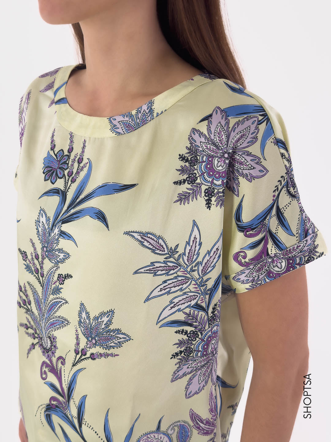 Blusa in twill RIPOSO - Emme Marella - shopTSa