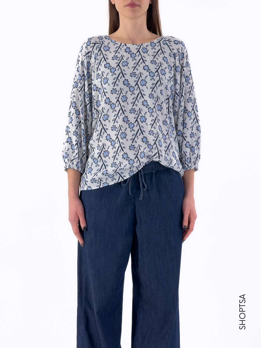 Blusa in fresca viscosa RACEMO - Emme Marella - shopTSa