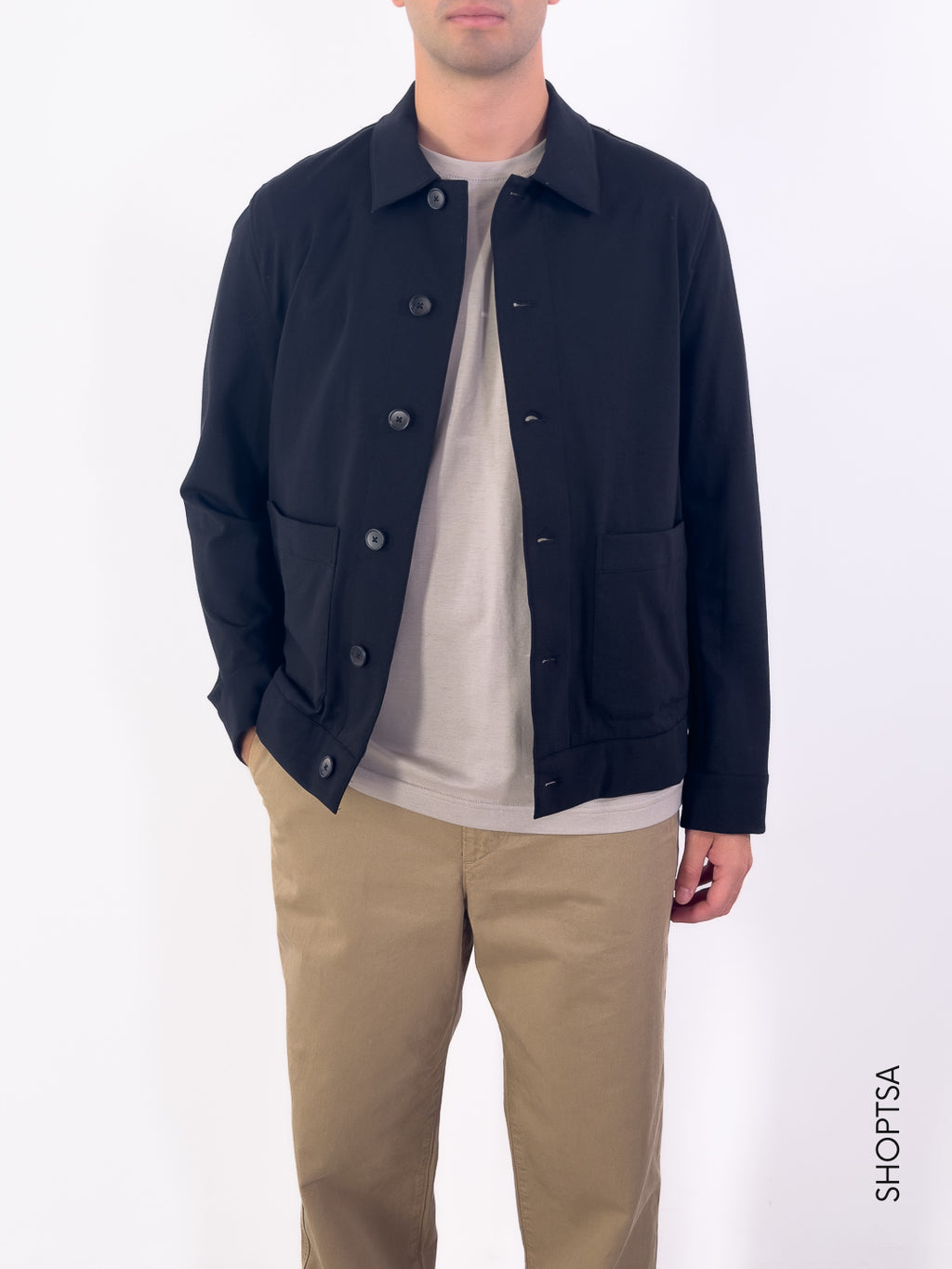 Overshirt in jersey leggero GBE1042 - Seinse - shopTSa