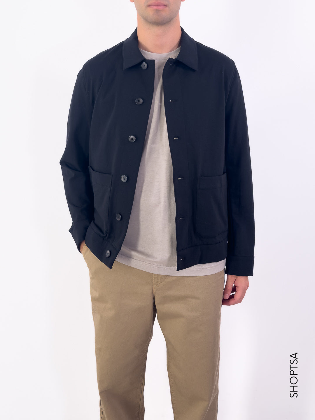 Overshirt in jersey leggero GBE1042 - Seinse - shopTSa