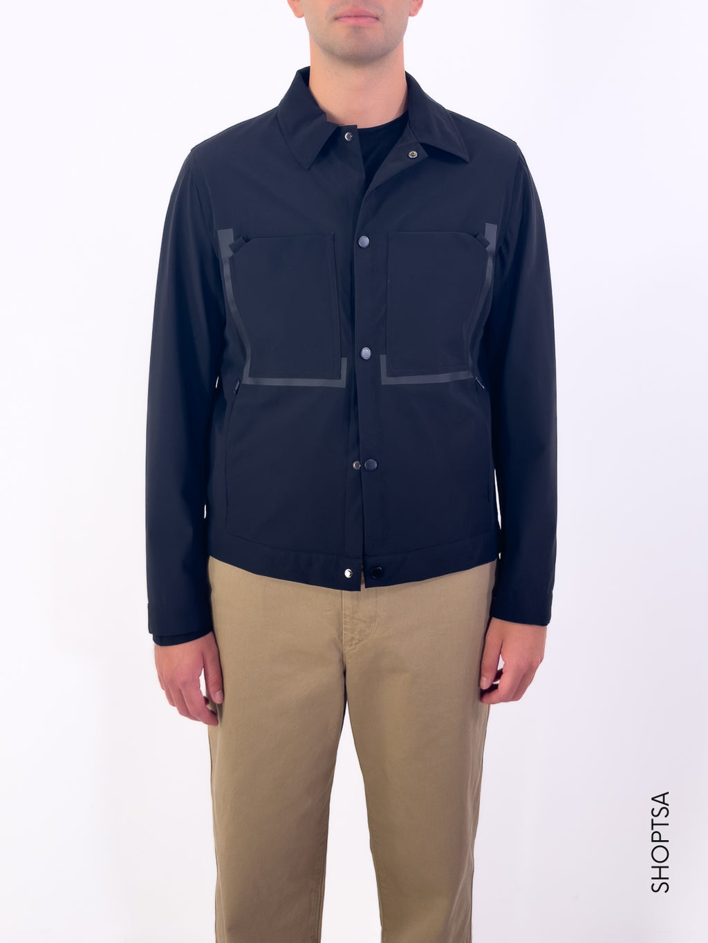 Giubbino camicia in tessuto tecnico GBE1036 - Seinse - shopTSa