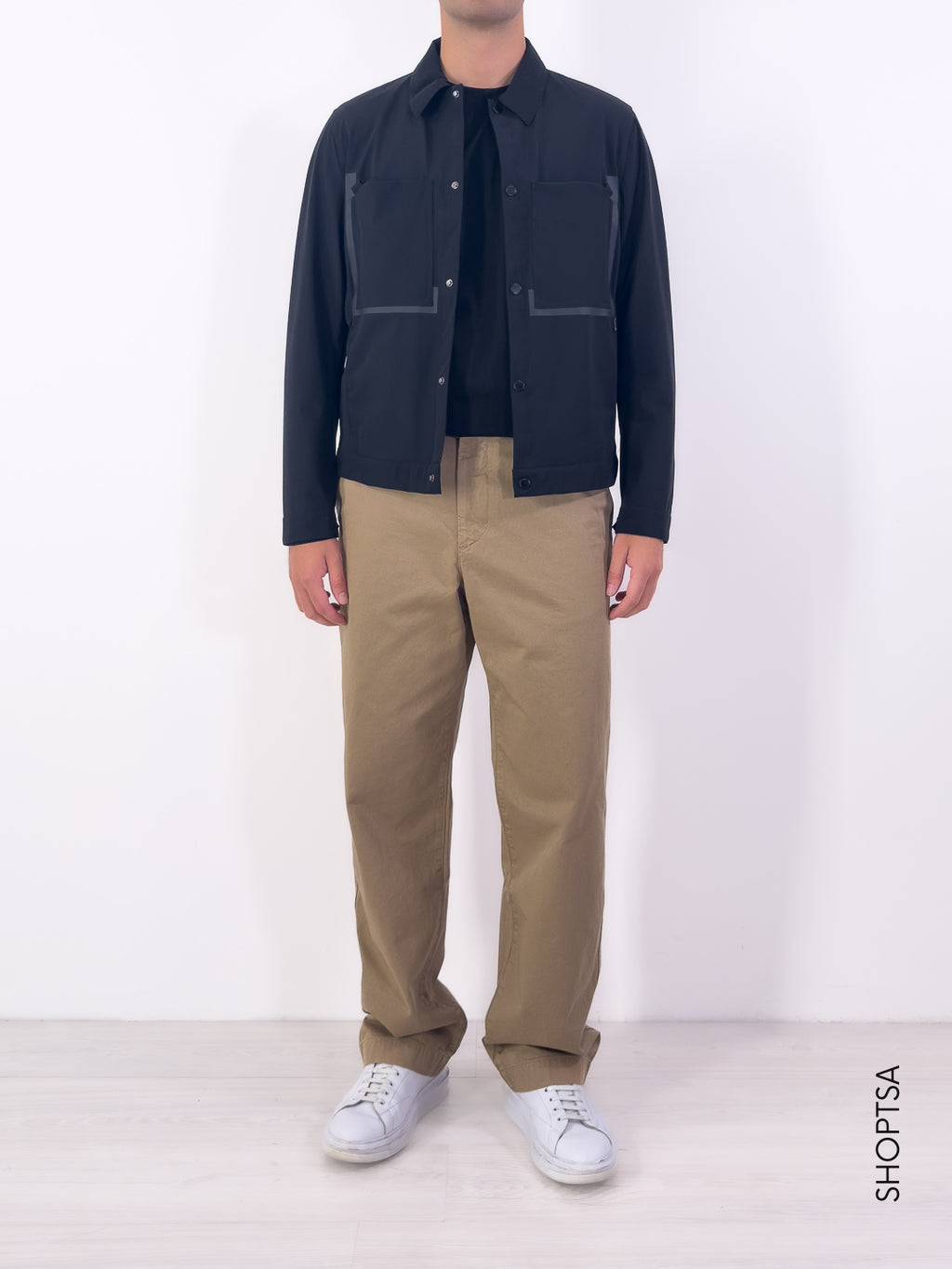 Giubbino camicia in tessuto tecnico GBE1036 - Seinse - shopTSa