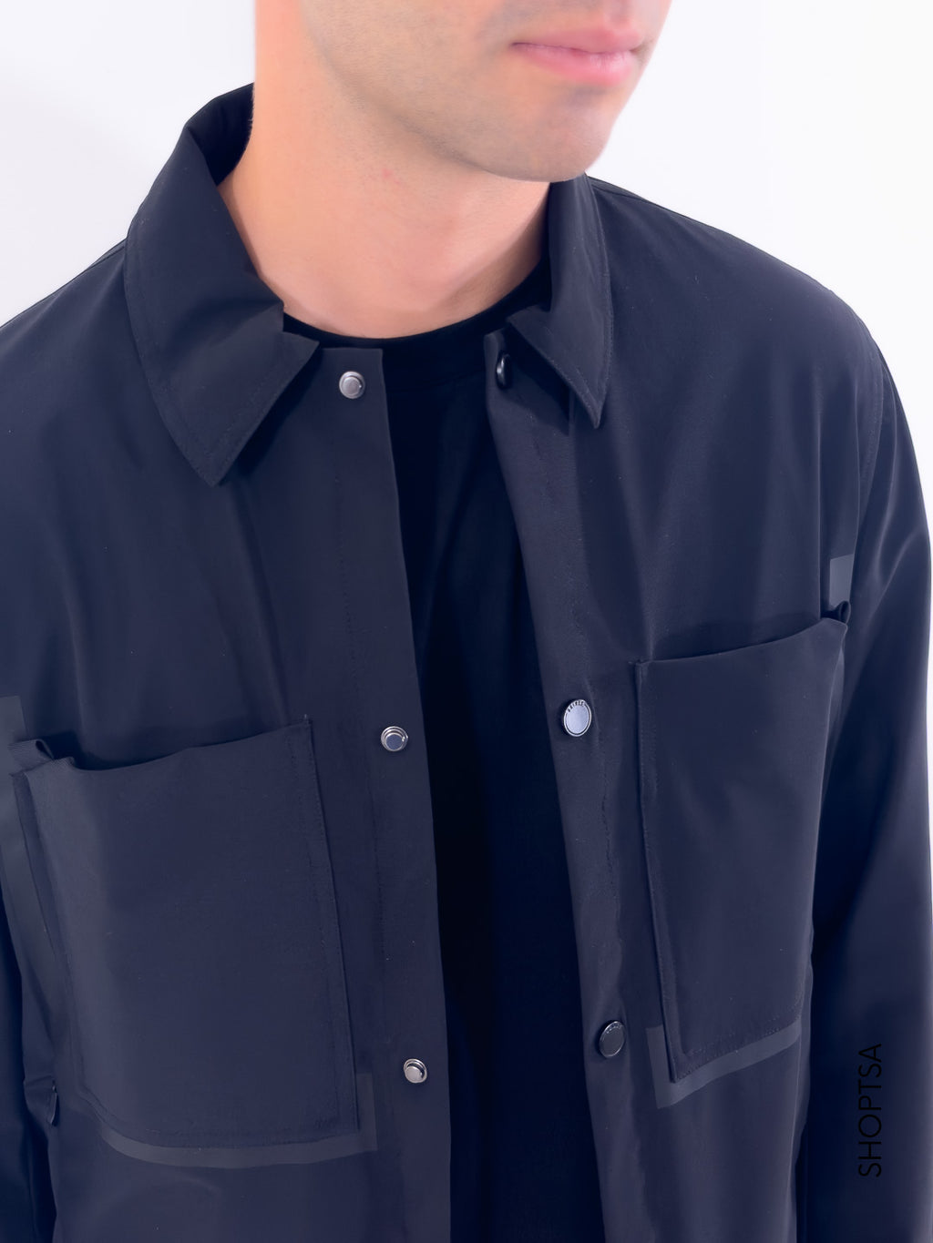 Giubbino camicia in tessuto tecnico GBE1036 - Seinse - shopTSa