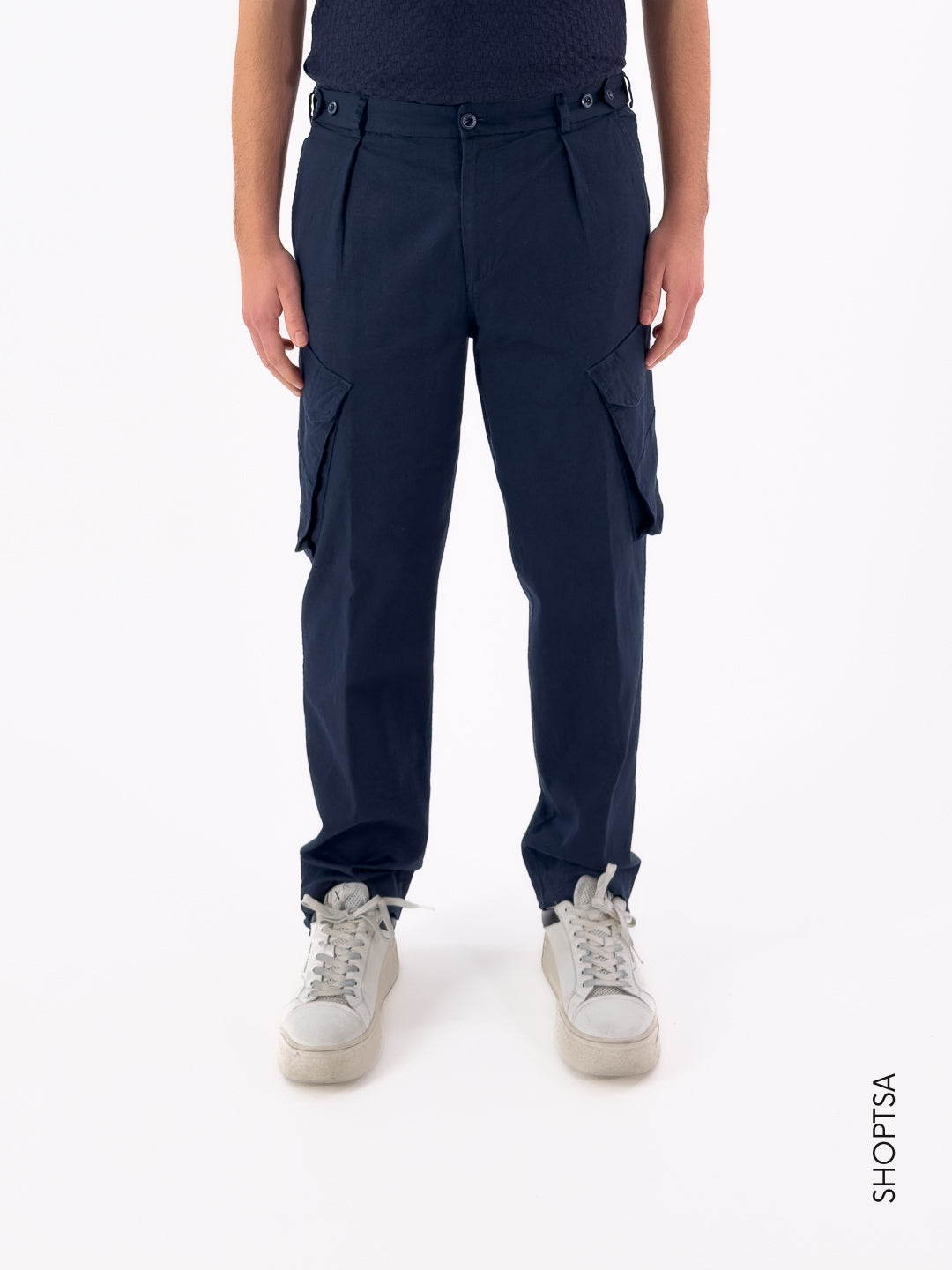 Pantaloni Cargo in Cotone