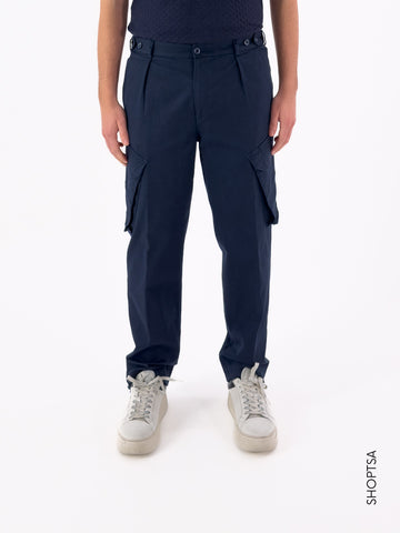 Pantaloni Cargo in Cotone