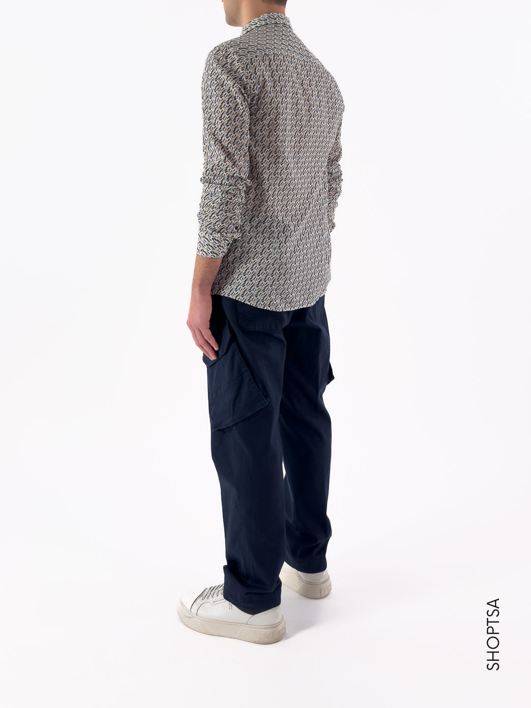 Camicia cotone leggero con stampa