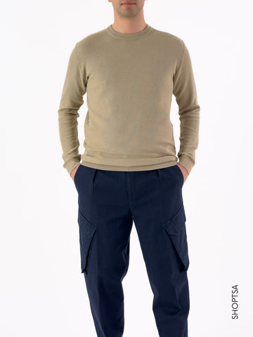 Maglione Cotone a Nido d'Ape