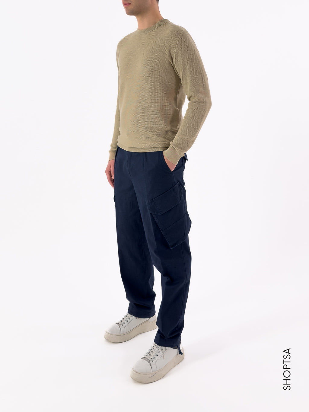 Maglione Cotone a Nido d'Ape - Seinse - shopTSa