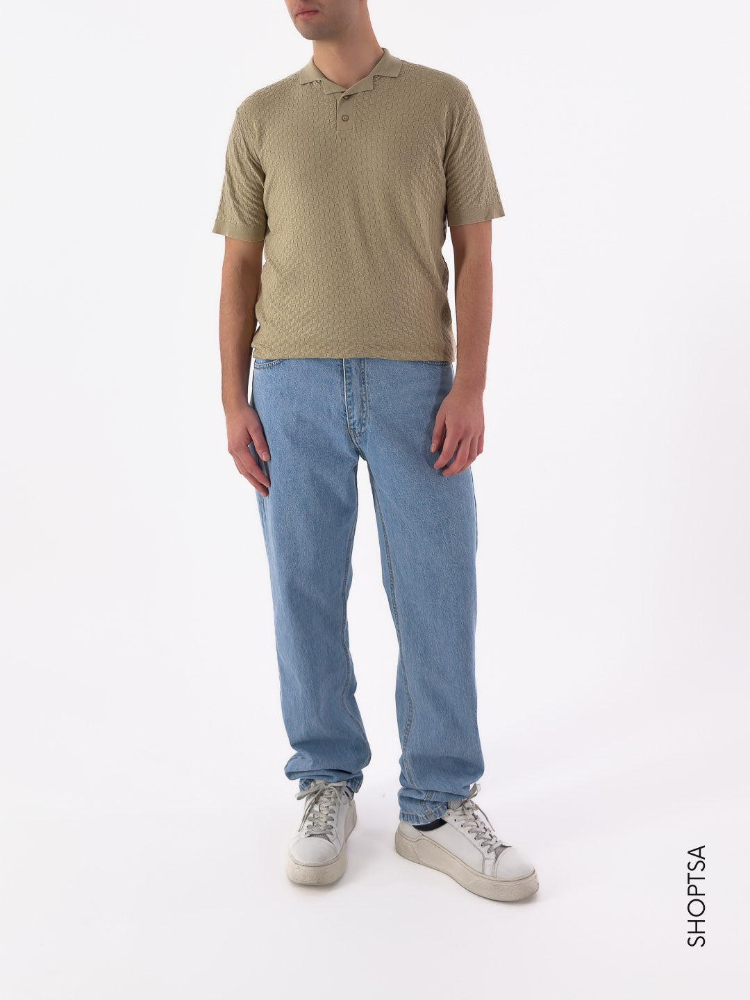 Polo lavorazione Jacquard