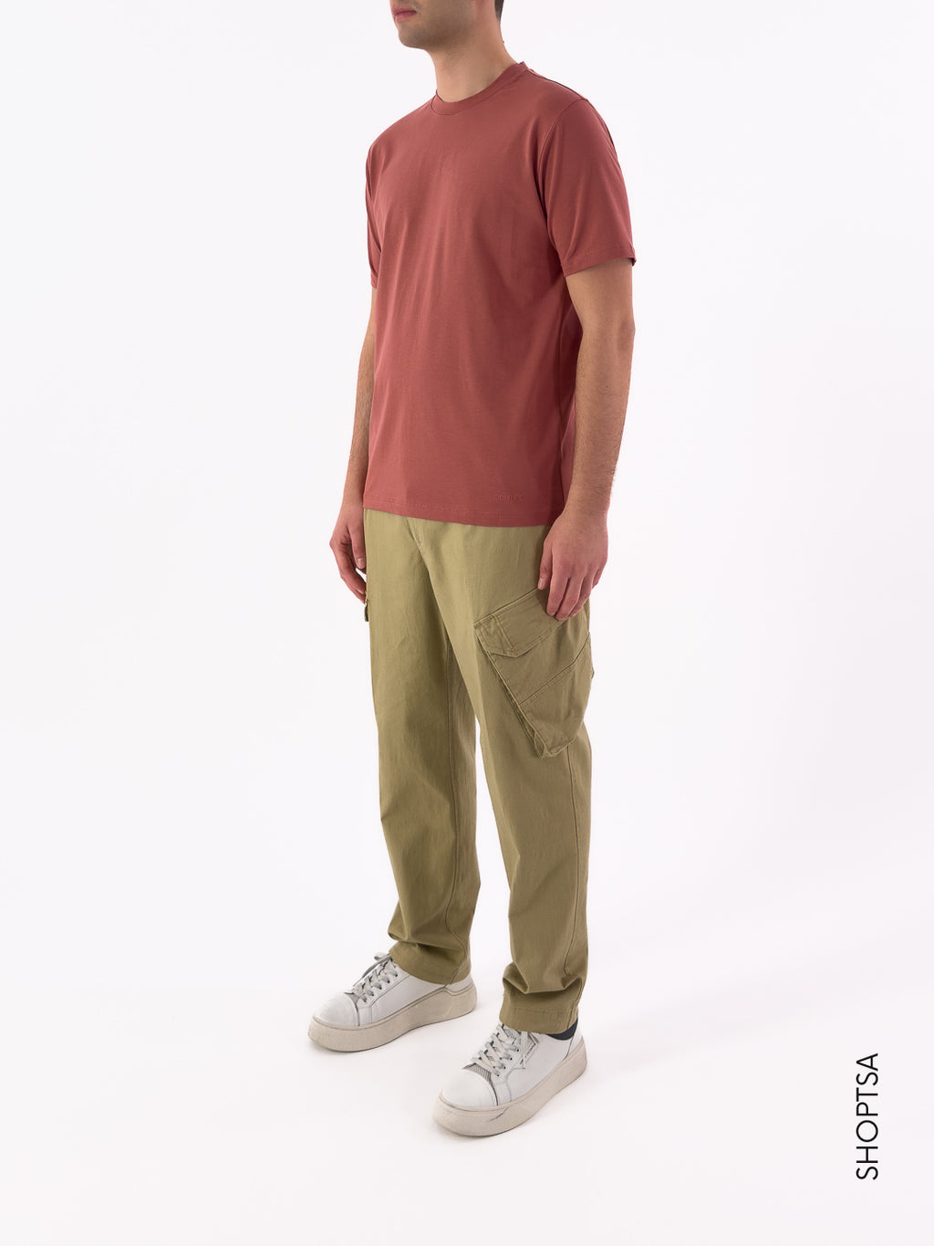 T-shirt in cotone girocollo liscio - Seinse - shopTSa