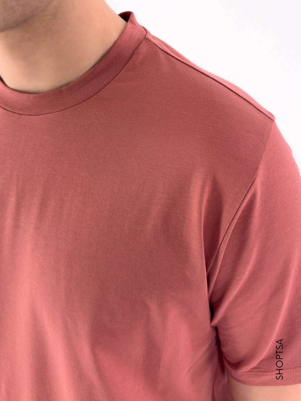 T-shirt in cotone girocollo liscio - Seinse - shopTSa