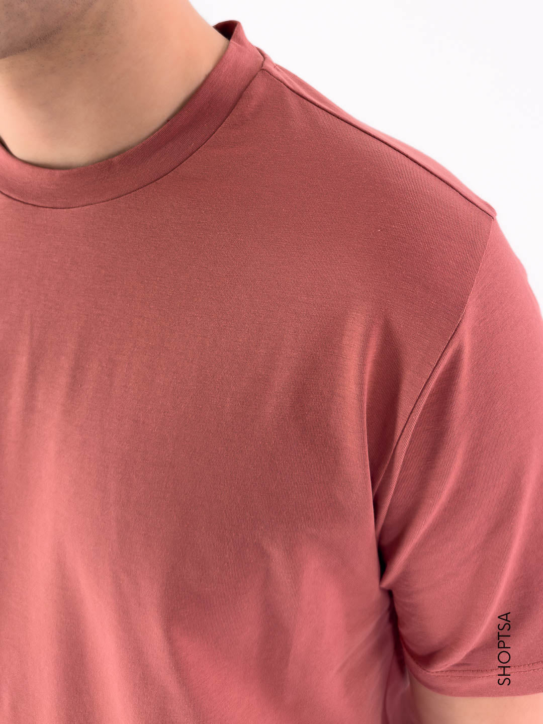 T-shirt in cotone girocollo liscio - Seinse - shopTSa