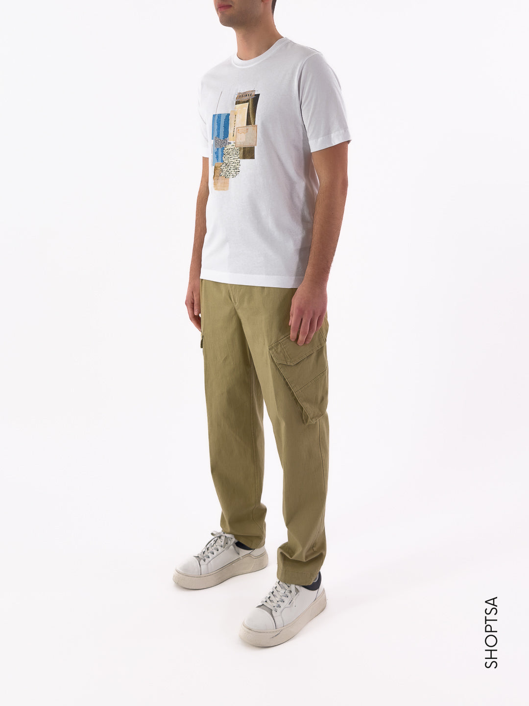 T-shirt in Cotone con Stampa Grafica - Seinse - shopTSa