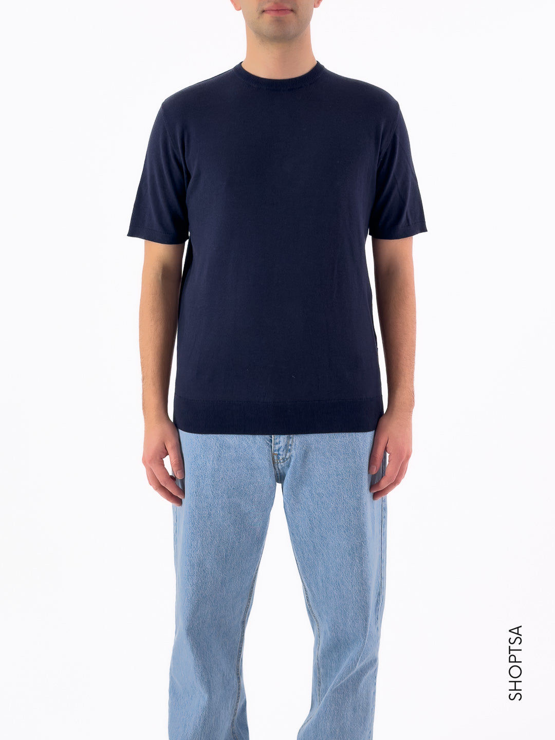 T-shirt in filo di cotone