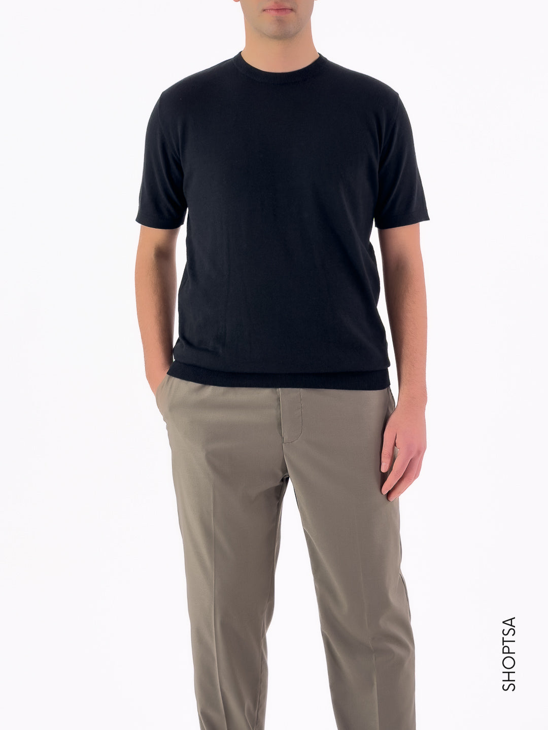 T-shirt in filo di cotone